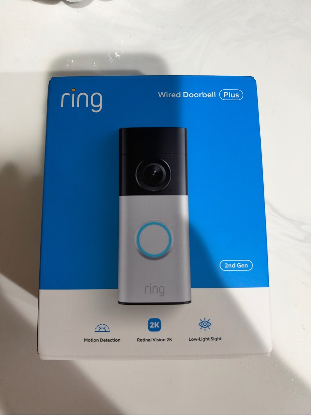 Ring Wired Doorbell 2K Plus